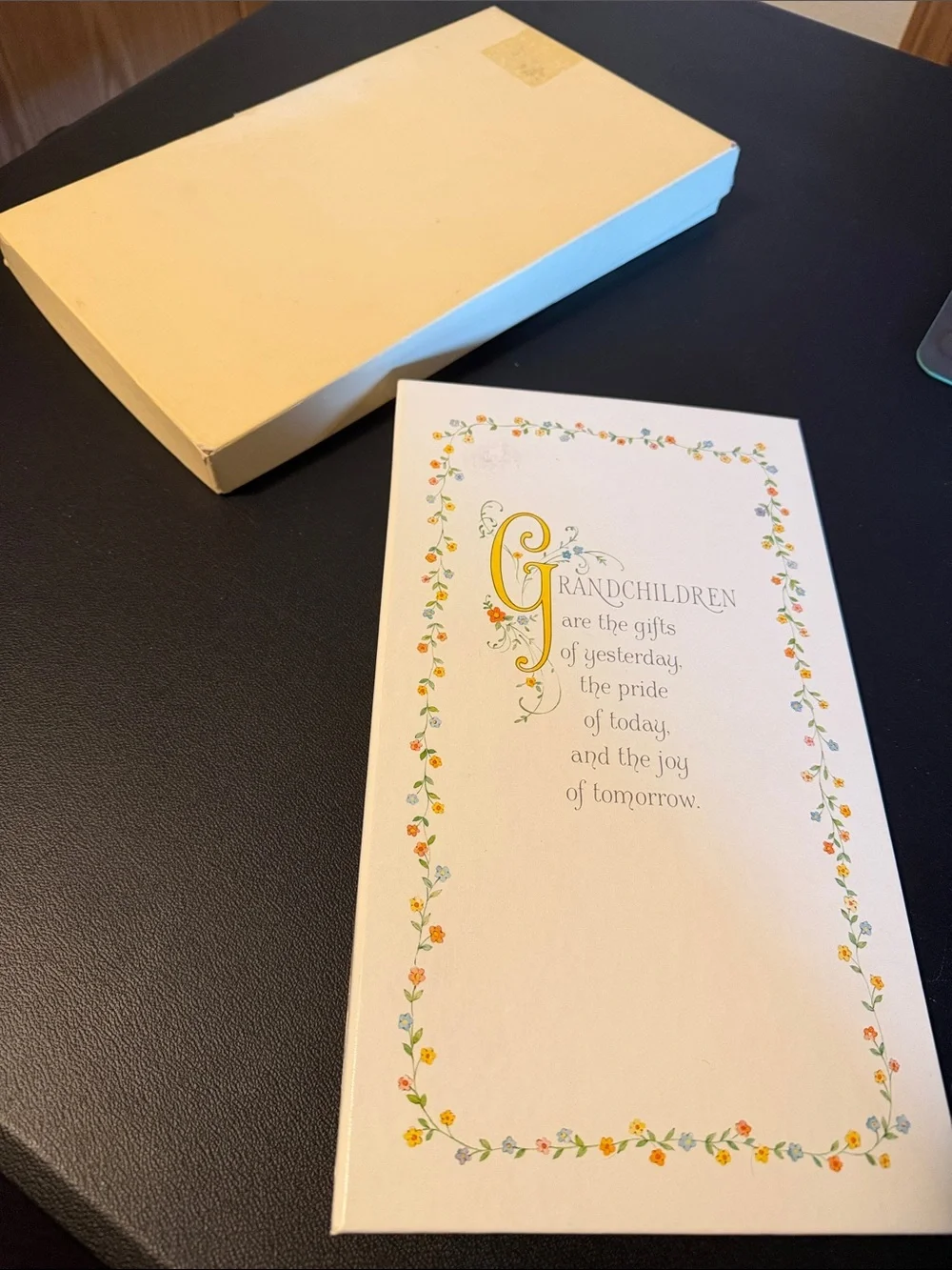 Floral 'Grandchildren' Photo Album
